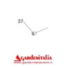 Boccola Nylon D.20x25 H 30 con Collare per Tosaerba Falciatutto Eurosystems