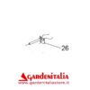 Supporto Ferodo Zincato per Tosaerba Falciatutto P 55 / MNF