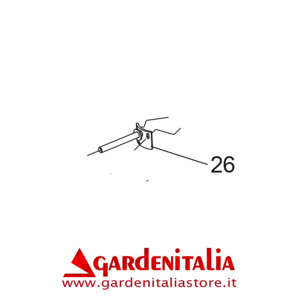 Supporto Ferodo Zincato per Tosaerba Falciatutto P 55 / MNF