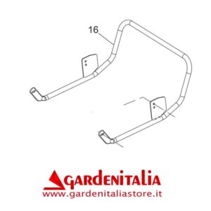 Tubo Scorrimento per Tosaerba Falciatutto P 55 / MNF
