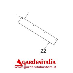Bandella Protezione Posteriore per Tosaerba Falciatutto P 55 / MNF