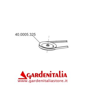 Puleggia Cambio D. 118 per P 70 EVO Eurosystems