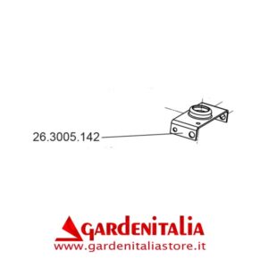 Supporto Rinvio Inferiore P 70 EVO Eurosystems