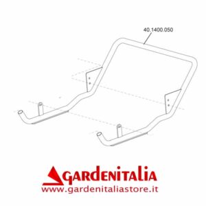 Tubo Scorrimento per Tosaerba Falciatutto  P 70 EVO Eurosystems