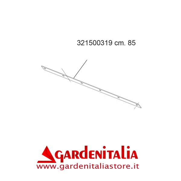 Bandella  per Lastra per Pala Neve P 70 EVO di Eurosystems