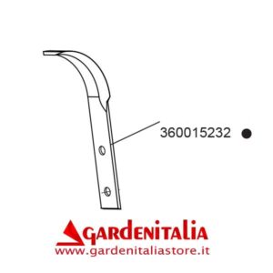 Zappetta SINISTRA per fresa P 70 EVO Eurosystems