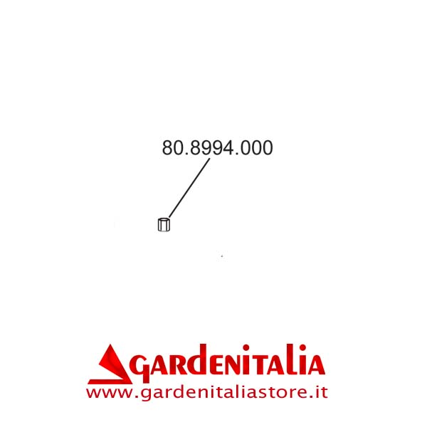 Inserto Filettato Esagonale M8 per P 70 EVO Eurosystems