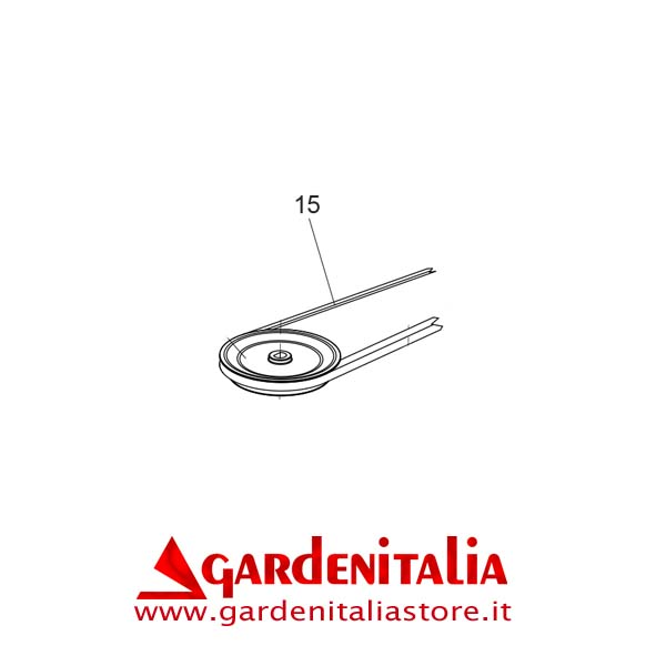 Cinghia Spazzola Frontale P70 EVO Eurosystems