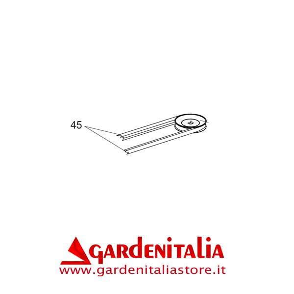 Cinghia Spazzola Frontale P70 EVO Eurosystems