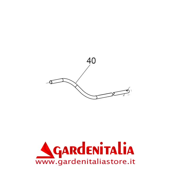 Asta Superiore Rotazione per Spazzola Frontale P 70 EVO Eurosystems