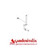 Braccio Supporto Ruotino Sinistro per Spazzola P 70 EVO Eurosystems