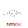 Carter Sinistro in ABS per Spazzola P 70 EVO Eurosystems