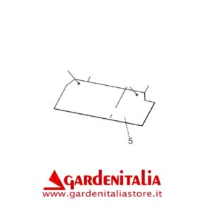 Bandella in Gomma per Spazzola Frontale P 70 EVO Eurosystems