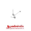 Piastrina Rotelle Posteriori per Spazzola Frontale P 70 EVO Eurosystems