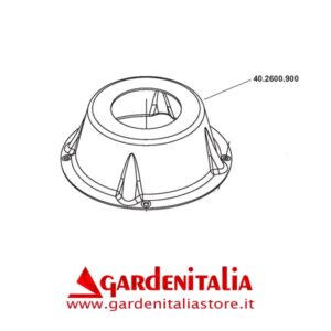 Cono per Falce Rotante P 70 EVO Eurosystems