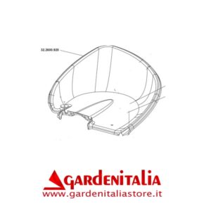 Protezione Superiore per Falce Rotante Eurosystems