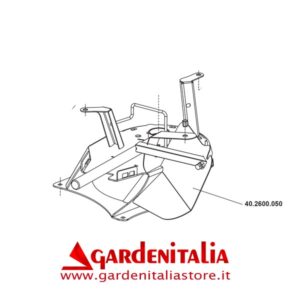 Telaio per Falce Rotante P 70 EVO Eurosystems