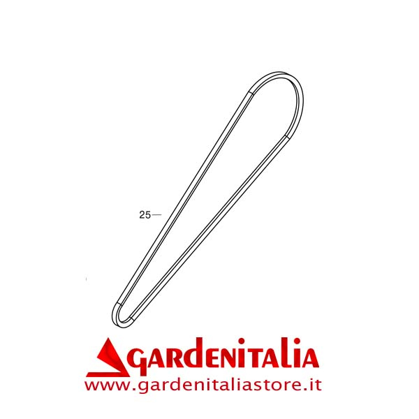 Cinghia Trasmissione per Ranghinatore P 70 EVO Eurosystems