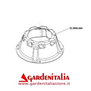 Cono con Ventola per Falce Rotante MNF Eurosystems