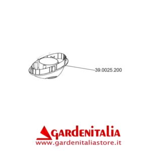 Guscio Motore Inferiore per Z1/SANDY EUROSYSTEMS