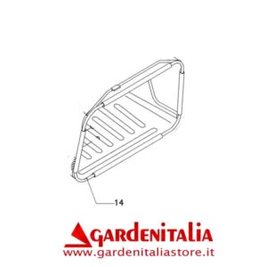 Telaio Cesto Erba Rider EUROSYSTEMS
