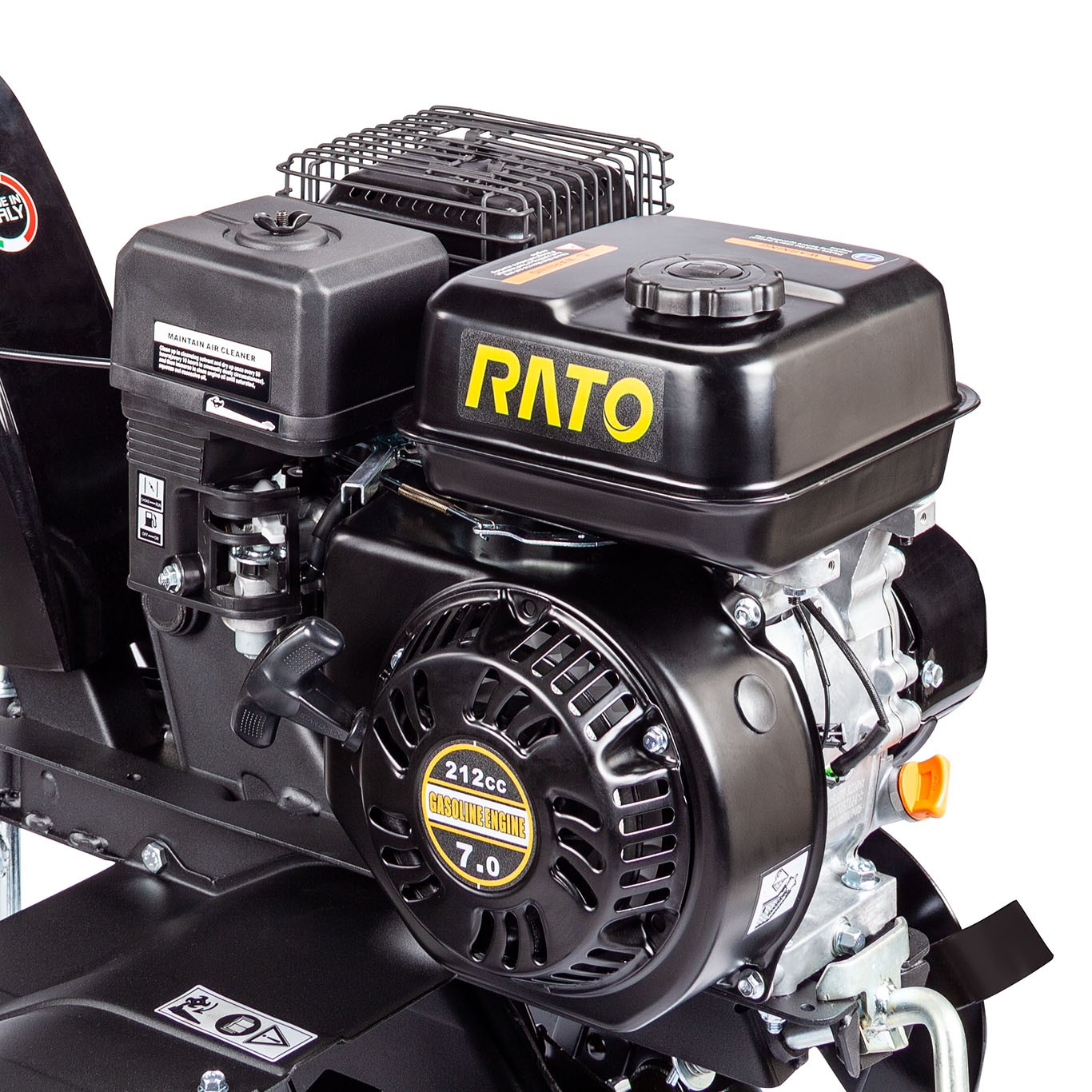Motozappa GARDENITALIA mod. GIS 75 RM – motore a scoppio a Benzina RATO 212 cc – Made in Italy