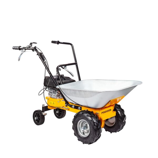 Motocarriola BIORTO mod. PGG100 trazionata con motore RATO RV170 - MADE IN ITALY