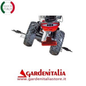 Zavorra oscillazione motore con coppia ruote in ferro per P 70 EVO