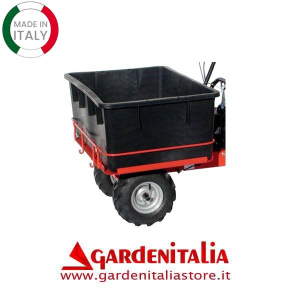 Piattaforma in lamiera con vasca in plastica cm 59x81 per Carry e Sprayer